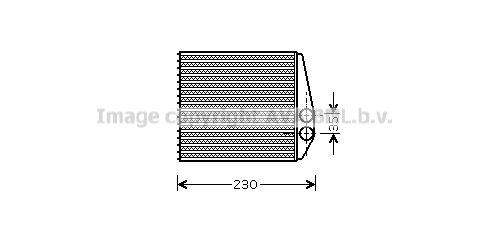 AVA QUALITY COOLING Lämmityslaitteen kenno OLA6355